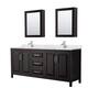 Option Dark Espresso / Giotto Quartz Top / Polished