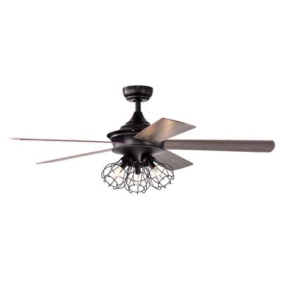 Industrial 52-in 5-Blade Ceiling Fan with Remote