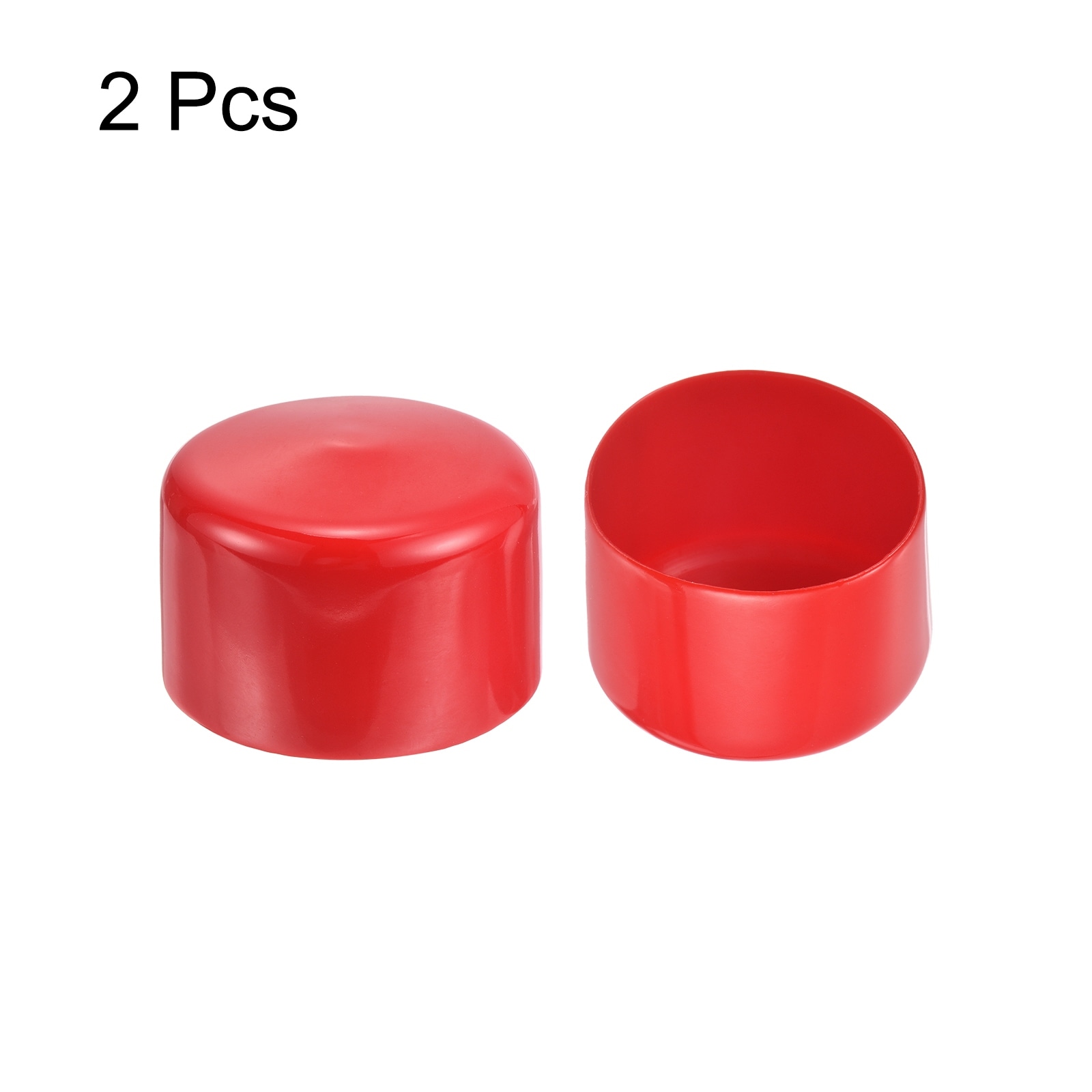 Rubber End Caps Vinyl Round Tube Bolt Cap Plug Cover Screw Thread Protectors