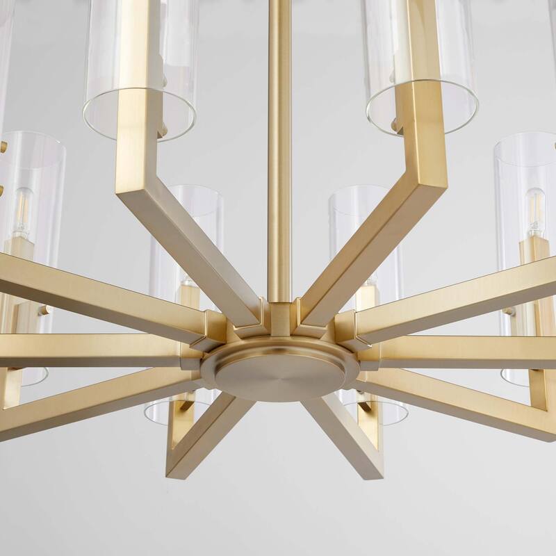 Quorum International 6277-10 Harbin 10 Light 32" Wide Chandelier