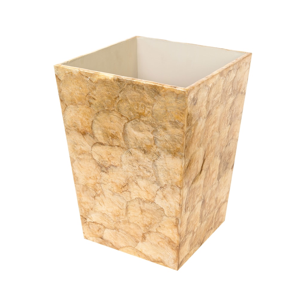 Marquesa Pearlized Waste Basket