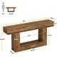 preview thumbnail 9 of 47, Farmhouse 2-Tier Entryway Table for Living Room, Hallway, Foyer