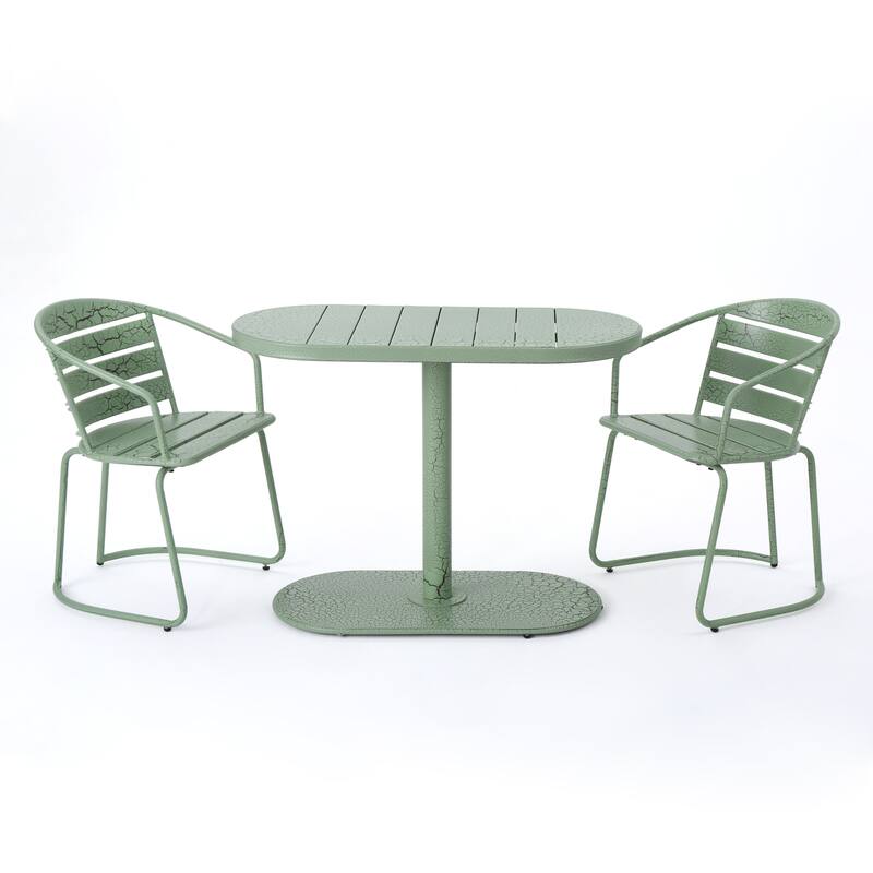 Santa Monica Outdoor 3-Piece Bistro Set by Christopher Knight Home