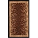 preview thumbnail 38 of 70, SAFAVIEH Handmade Chelsea Cayla Leopard French Country Wool Rug 2'6" x 4' - Black/Brown