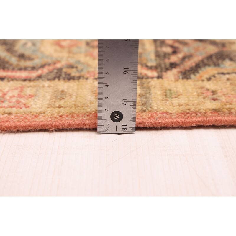 ECARPETGALLERY Hand-knotted Jules Serapi Dark Copper Wool Rug - 8'7 x 11'10