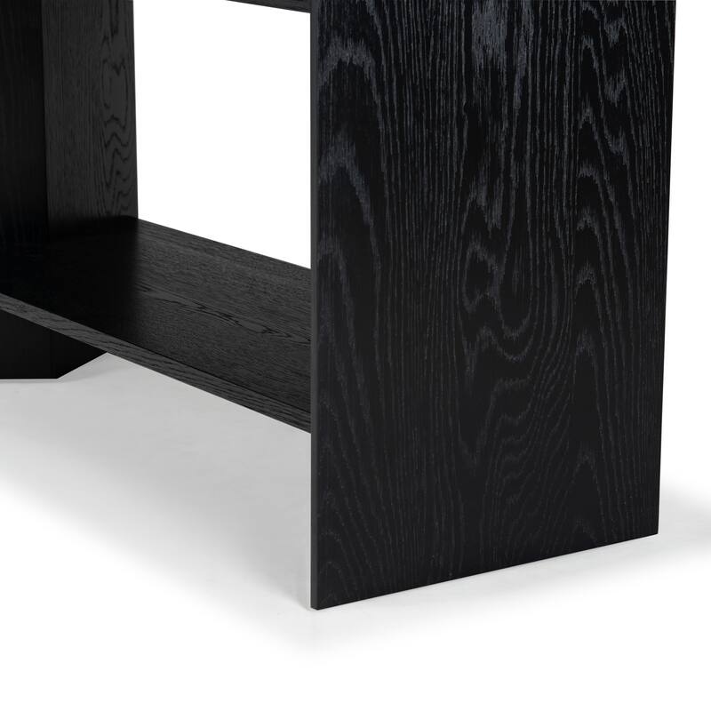 SAFAVIEH Couture Norrington Wood 5 Shelf Bookshelf - 38"W x 15"D x 76"H