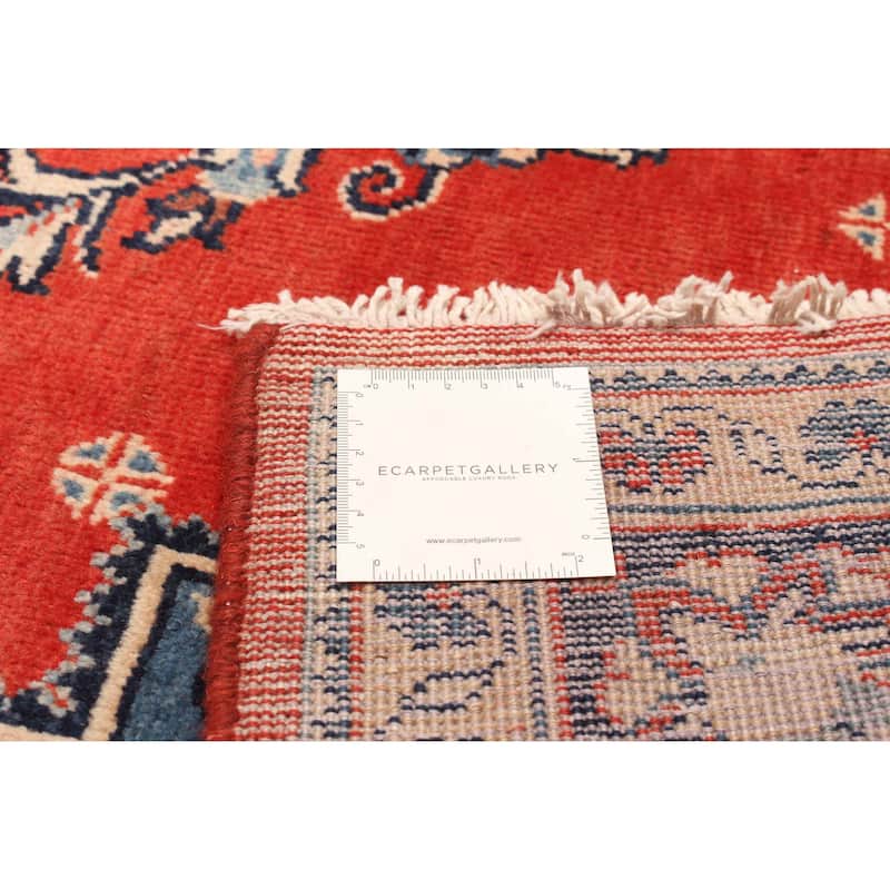 ECARPETGALLERY Hand-knotted Melis Red Wool Rug - 5'4 x 9'1