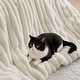 preview thumbnail 31 of 37, Madison Park Jasmine Ultrasoft Faux Fur Ribbed Comforter Set