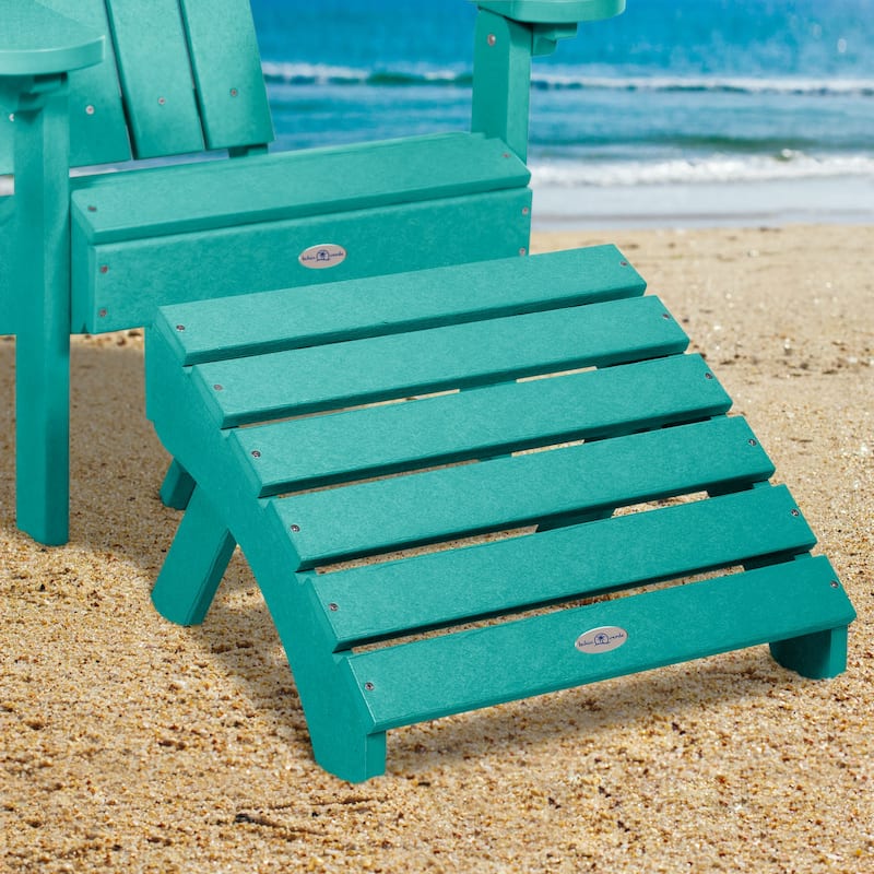 BAHIA VERDE OUTDOORS Folding Adirondack Ottoman