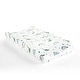 preview thumbnail 1 of 3, Lush Decor Dinosaurs Roar Soft & Plush Changing Pad Cover - 32" x 16" Dusty Teal/Grey