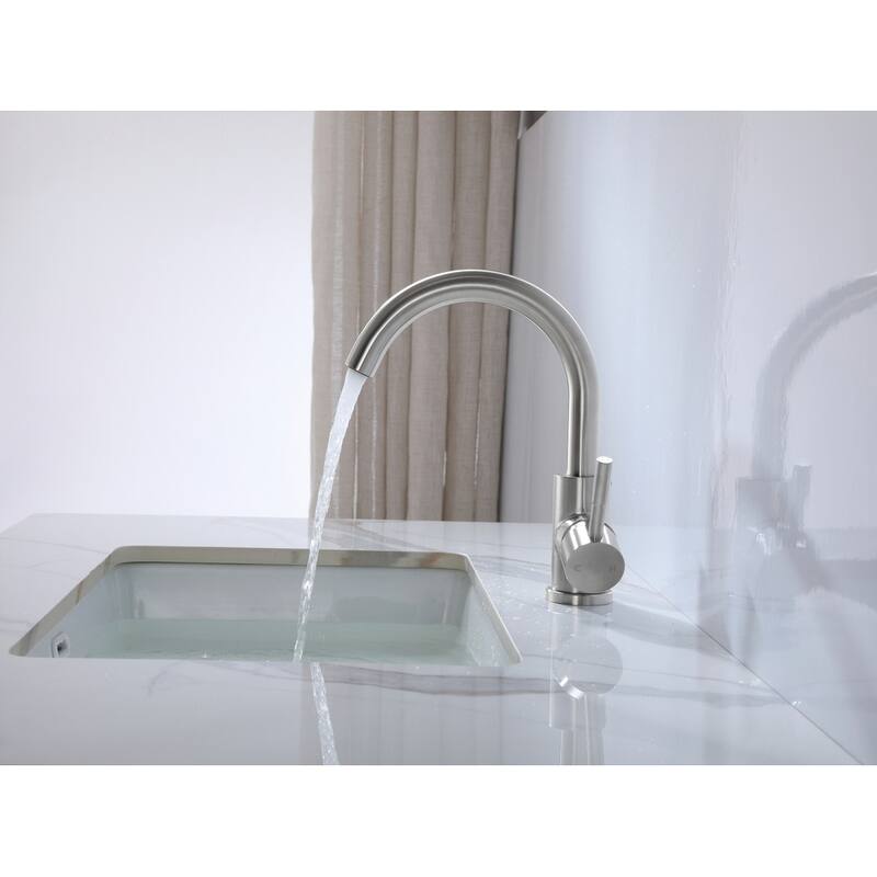 Indigo Home Single Hole Single Handle Bathroom Faucet