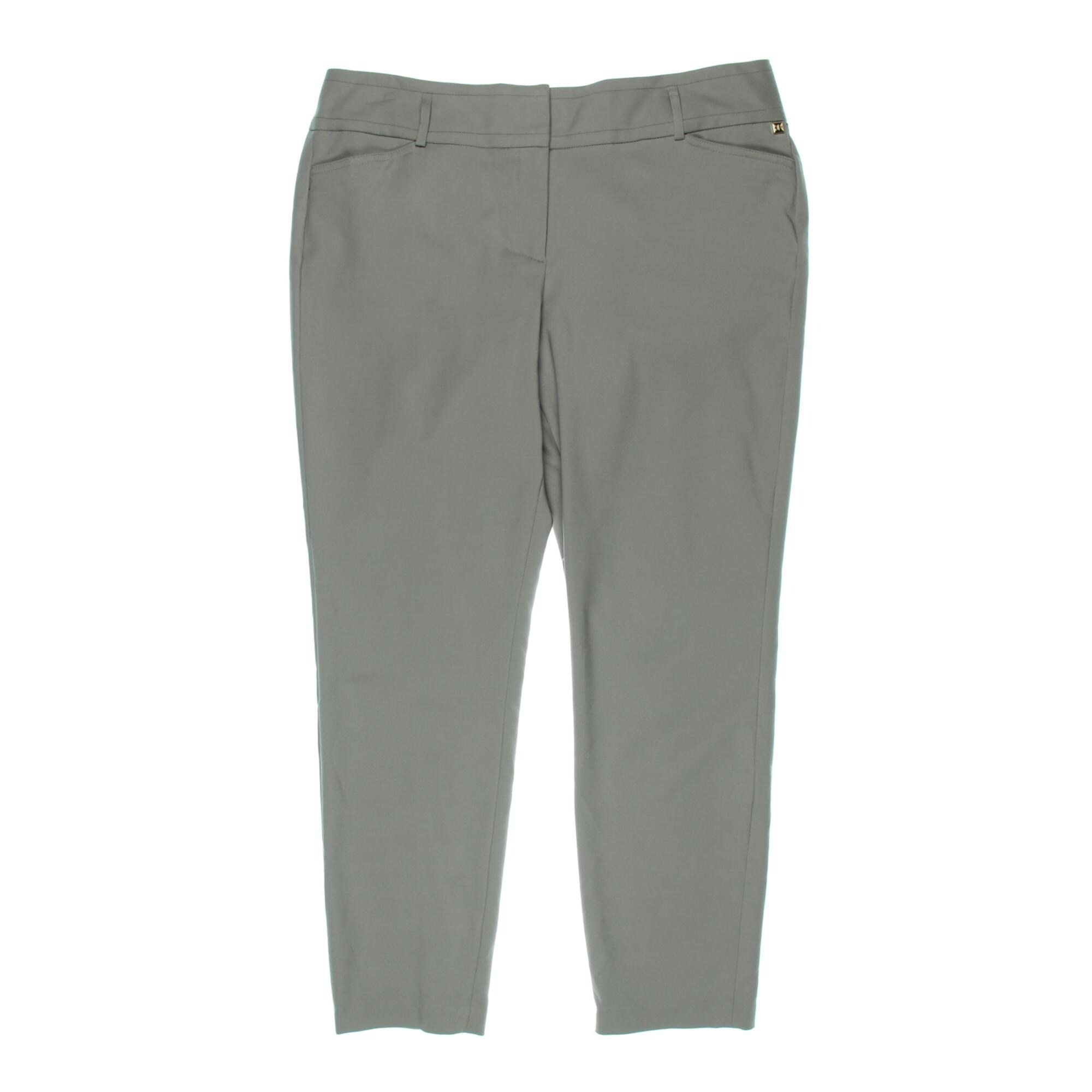 Shop Ivanka Trump Womens Ankle Pants Flat Front Comfort Waist Overstock 18949934