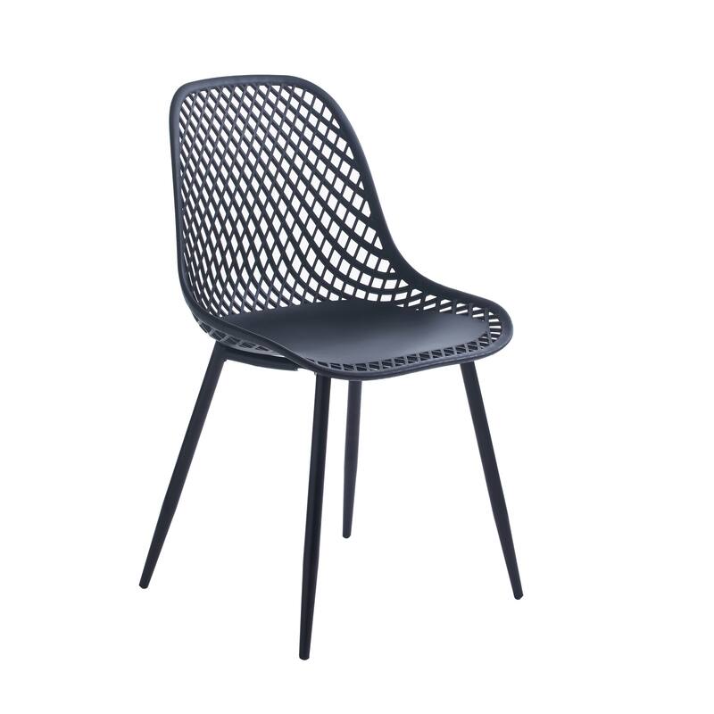 Porthos Home Vita 5-piece Dining Set, 1 Table And 4 Stackable Chairs