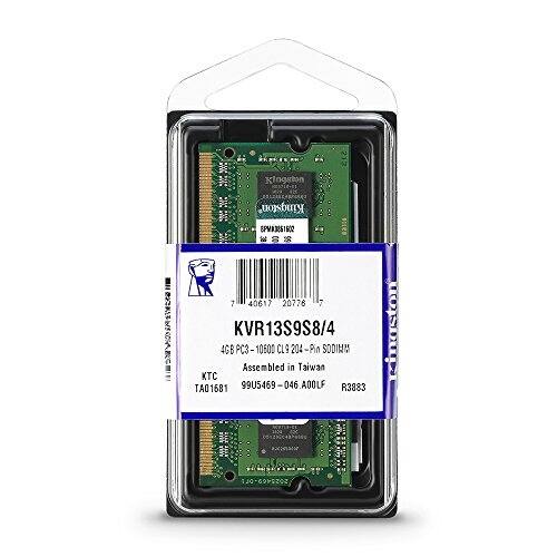 Shop Black Friday Deals On Kingston Value Ram 4gb 1333mhz Pc3 10600 Ddr3 Non Ecc Cl9 Sodimm Sr X8 Notebook Memory Kvr13s9s8 4 Overstock 18078472