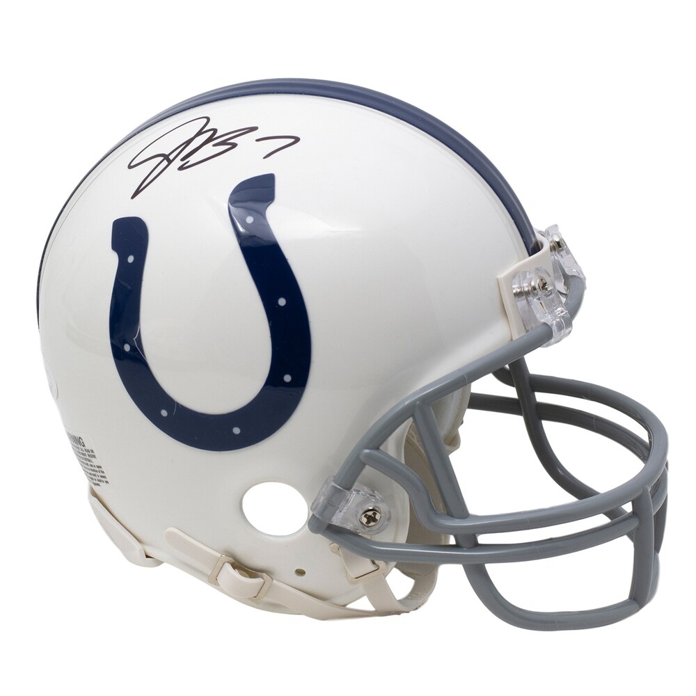Shop Jacoby Brissett Signed Indianapolis Colts Riddell Mini Helmet