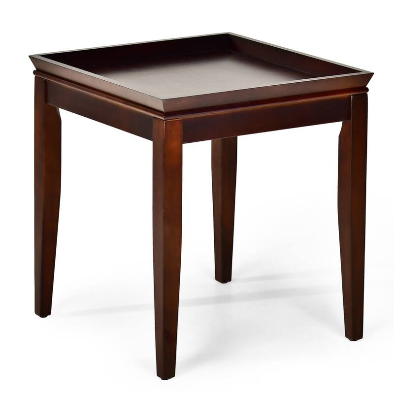 Wood End Table - Brown