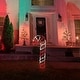 preview thumbnail 2 of 9, Christmas Giant Outdoor LED Lights, 3-Ft. Tall Candy Cane - N/A