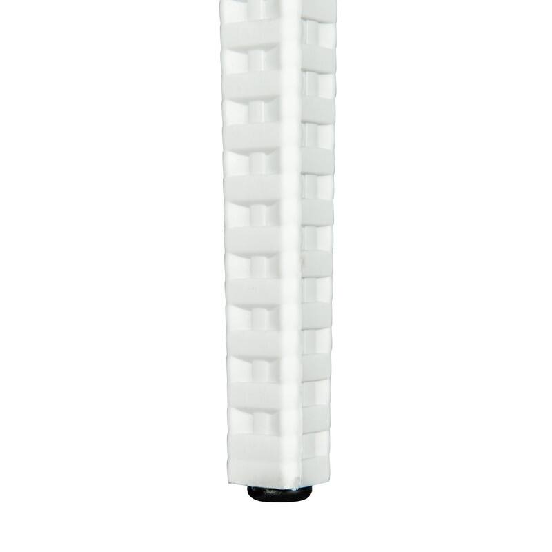 Mace Modern Woven Dining Chair with UV Protection, Armrests, Stackable Design for Indoor & Outdoor Use (Set of 4)