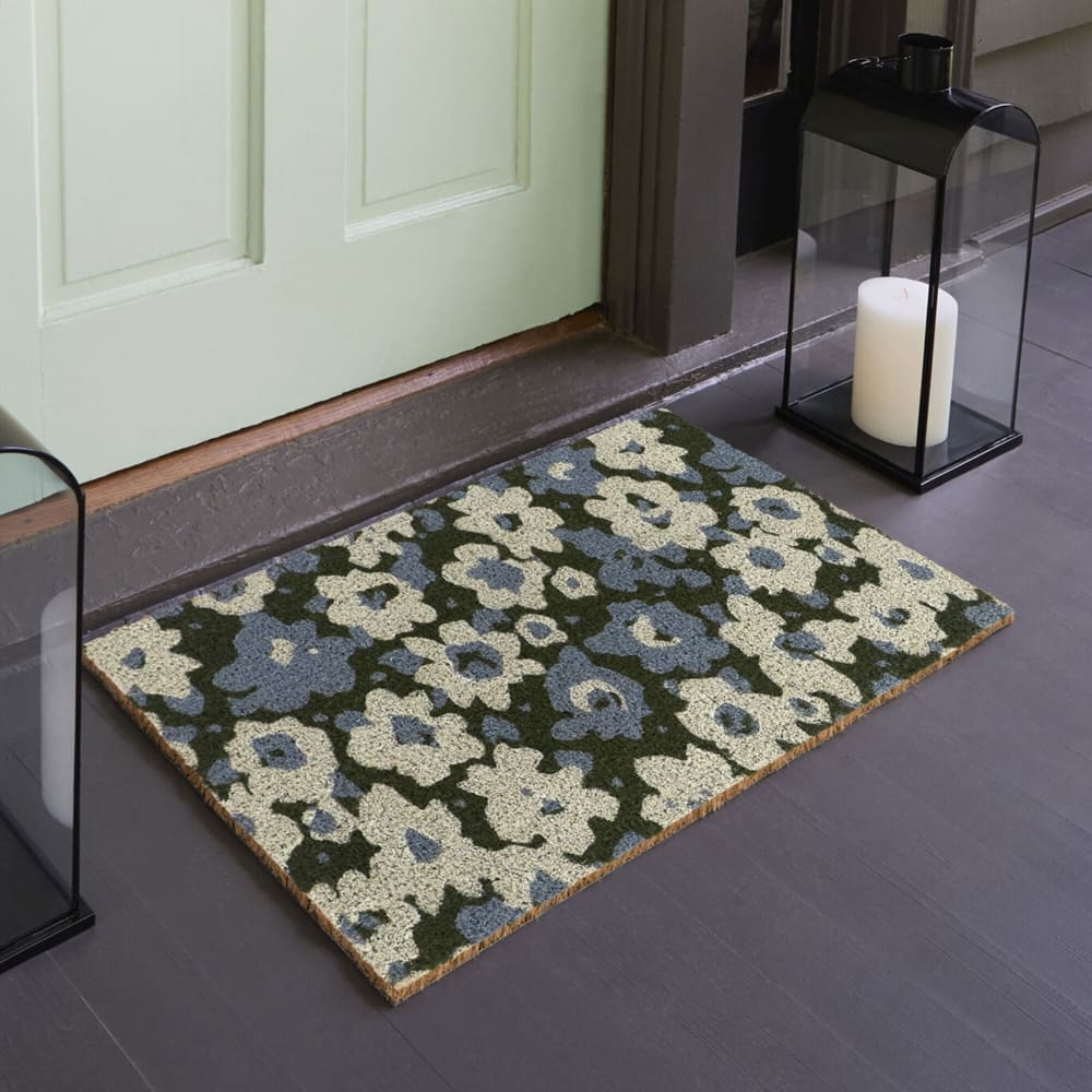 Floral Modern 18" x 30" Doormat - 18" x 30"