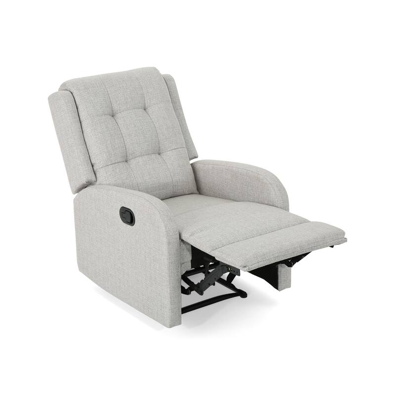 Roomfitters 24.75" Wide Manual Standard Recliner, Cozy Recliner for Living Room, Bedroom, Beige
