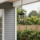 preview thumbnail 17 of 18, KAWOTI 2-Light Outdoor Pendant Light - W8.25" x H19.25"(MaxH60.75")