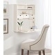 preview thumbnail 10 of 44, Kate and Laurel Georgie Wall Hanging Desk