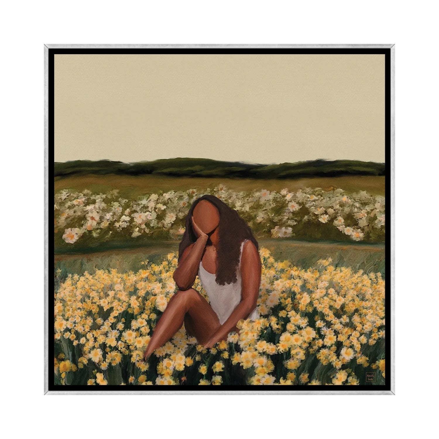 iCanvas "Dreamer" by Andileh Framed