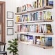 preview thumbnail 9 of 11, Wallniture Forte 72 in Floating Shelves, 2 Pcs, Burnt, Wood