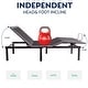 preview thumbnail 4 of 6, Adjustable Bed Frame, Head & Foot Incline, Wireless Remote Control, Zero Gravity Adjustable Bed Base