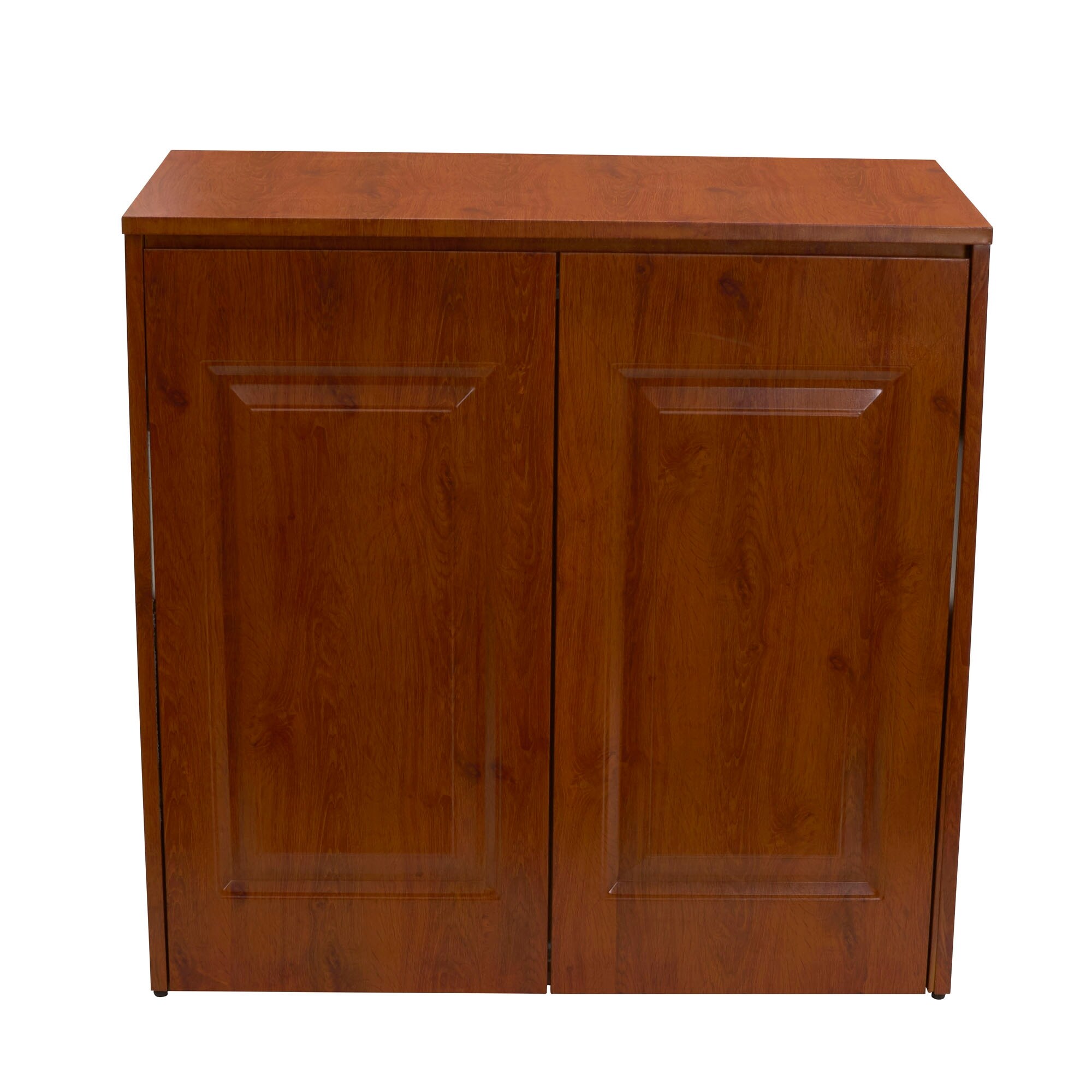 Shop Black Friday Deals On Household Essentials Tilt Out Metal Cabinet Laundry Hamper And Sorter Wood Grain Overstock 31797240