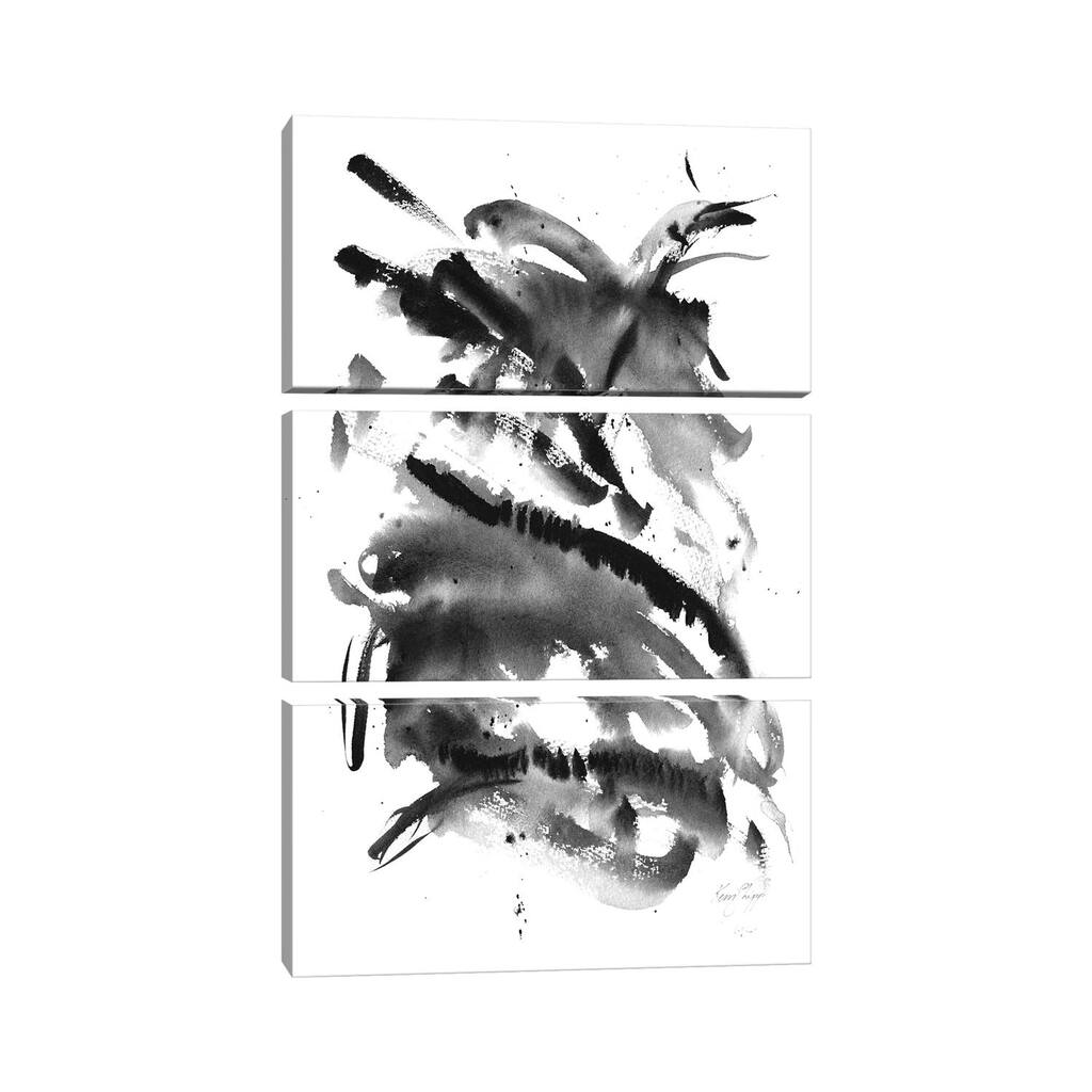 iCanvas "Monochrome Abstract II" by Kerri Shipp 3-Piece Wall Art Set