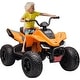 preview thumbnail 6 of 15, Kids Ride on ATV, 12V Battery Powered Kids Electric Vehicle Orange