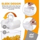 preview thumbnail 4 of 6, Cheer Collection Set of 4 Uniform Size Airtight Food Storage Containers