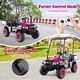 preview thumbnail 25 of 40, Kids Ride On Golf Cart with Remote 24V Rechargeable Battery USB Music and Sun Awning - 53.5" × 28" × 45" (L x W x H)