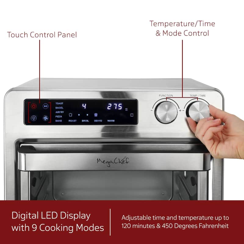 Digital Electric Multi-Function 25 L Air Fryer and Counter Top Oven Combo