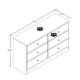 Bella 6-Drawer Double Dresser