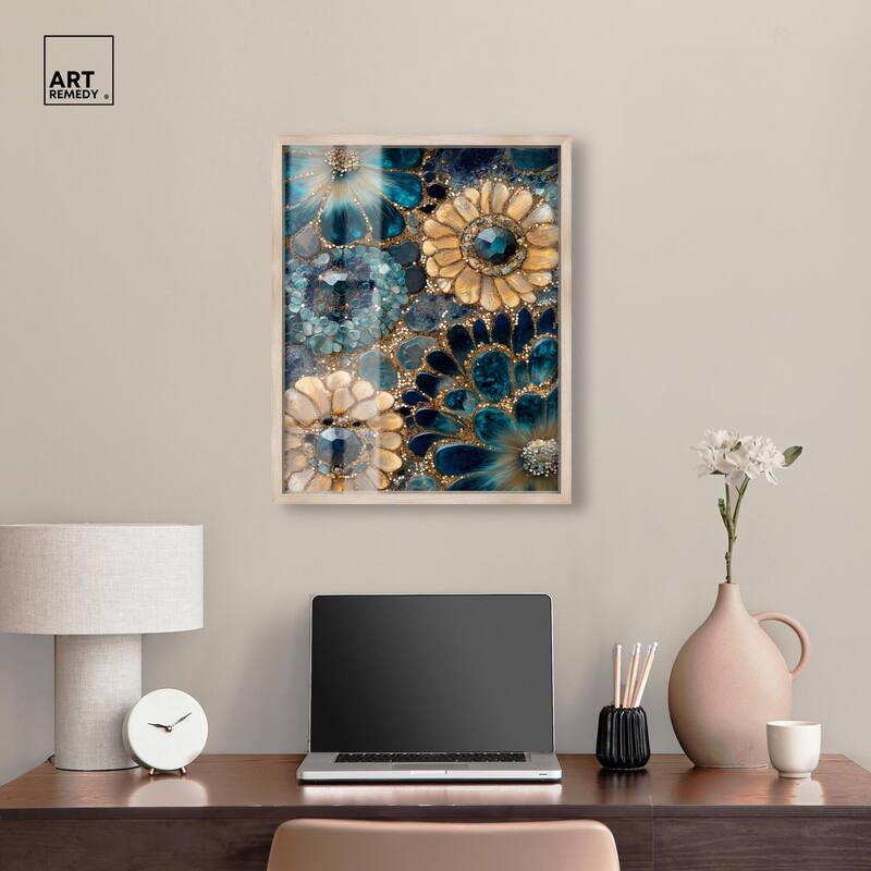 Opulent Geode III Shadowbox by Art Remedy