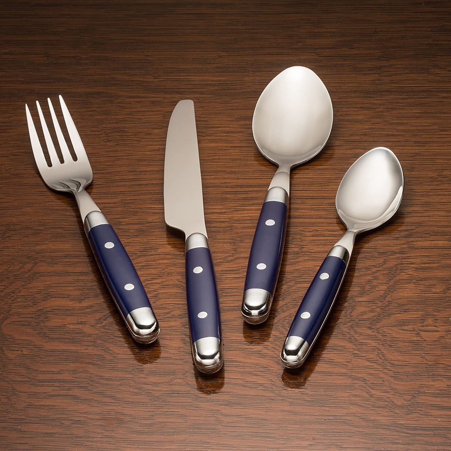 Cambridge Silversmiths Jubilee 16 Piece Flatware Silverware Set 16 Piece