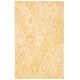 preview thumbnail 15 of 32, SAFAVIEH Handmade Ikat Madyson Wool Rug 4' x 6' - Gold - Rectangle