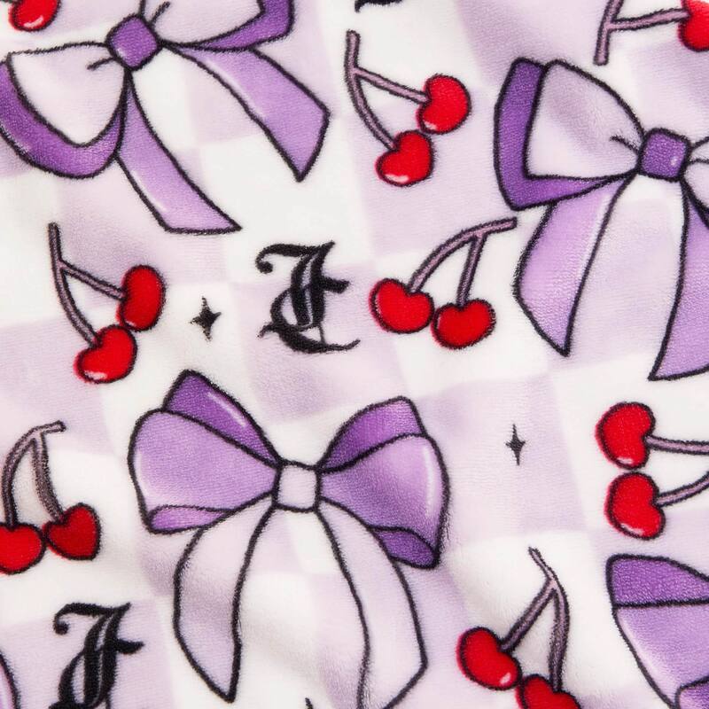 Juicy Couture 50"x70" Plush Kids Throw Blankets