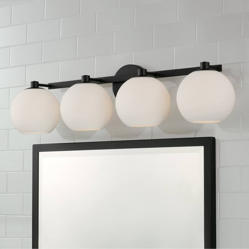 Ansley 4-Light Vanity - 31"W x 8"H x 7.75"E