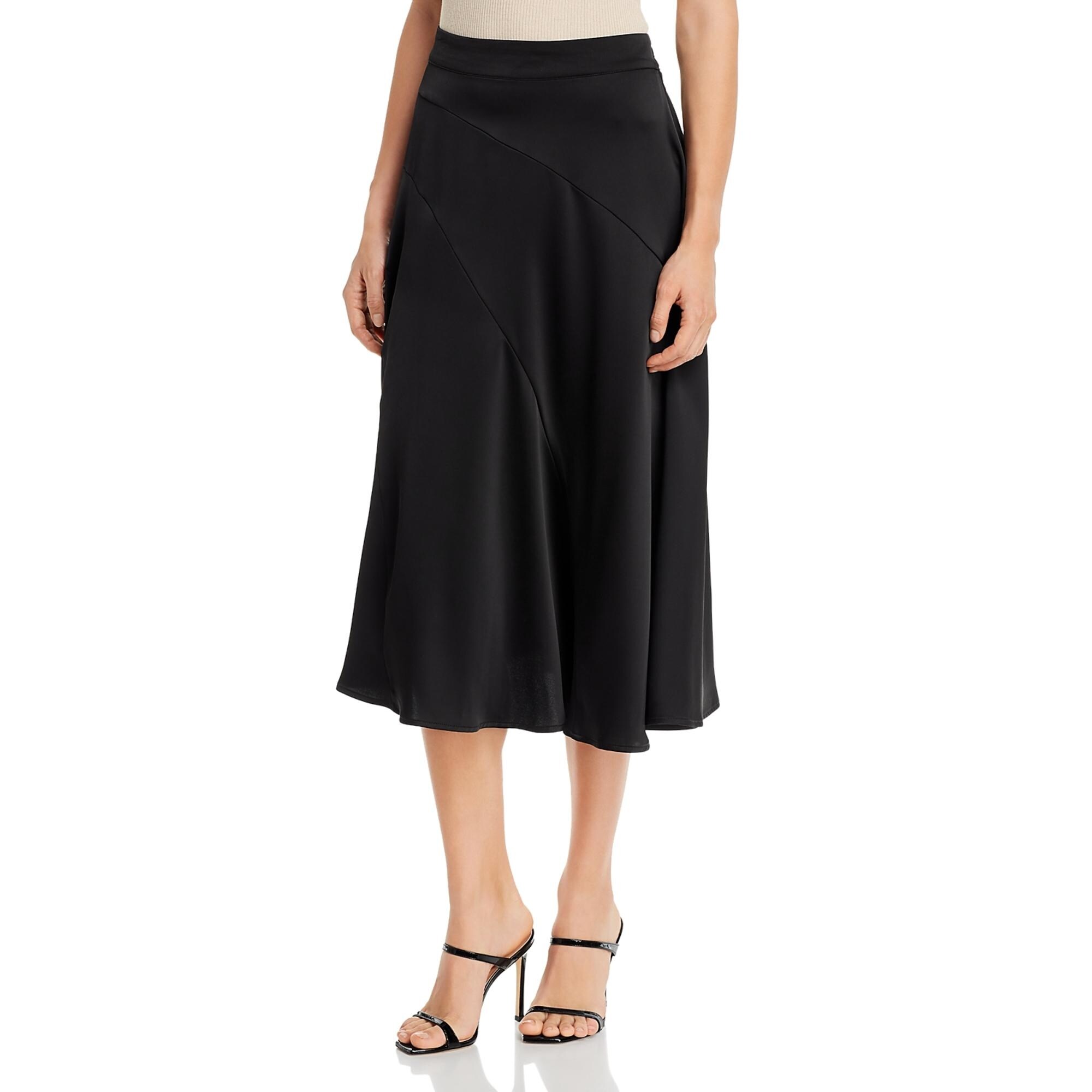 Moda Womens Skirt Panel Dressy - Black from Overstock.com | AccuWeather Shop