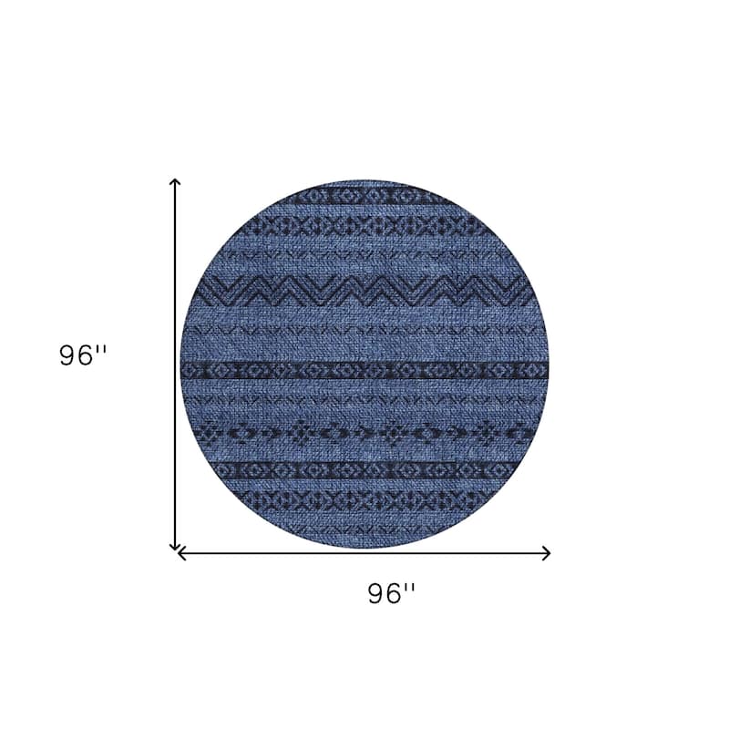 HomeRoots Southwestern Transitional Rectangle Outdoor Rug