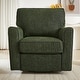 preview thumbnail 17 of 20, 360-Degree Swivel Accent Chair w/Storage Pockets，Chenille Upholstery Barrel Accent Chair
