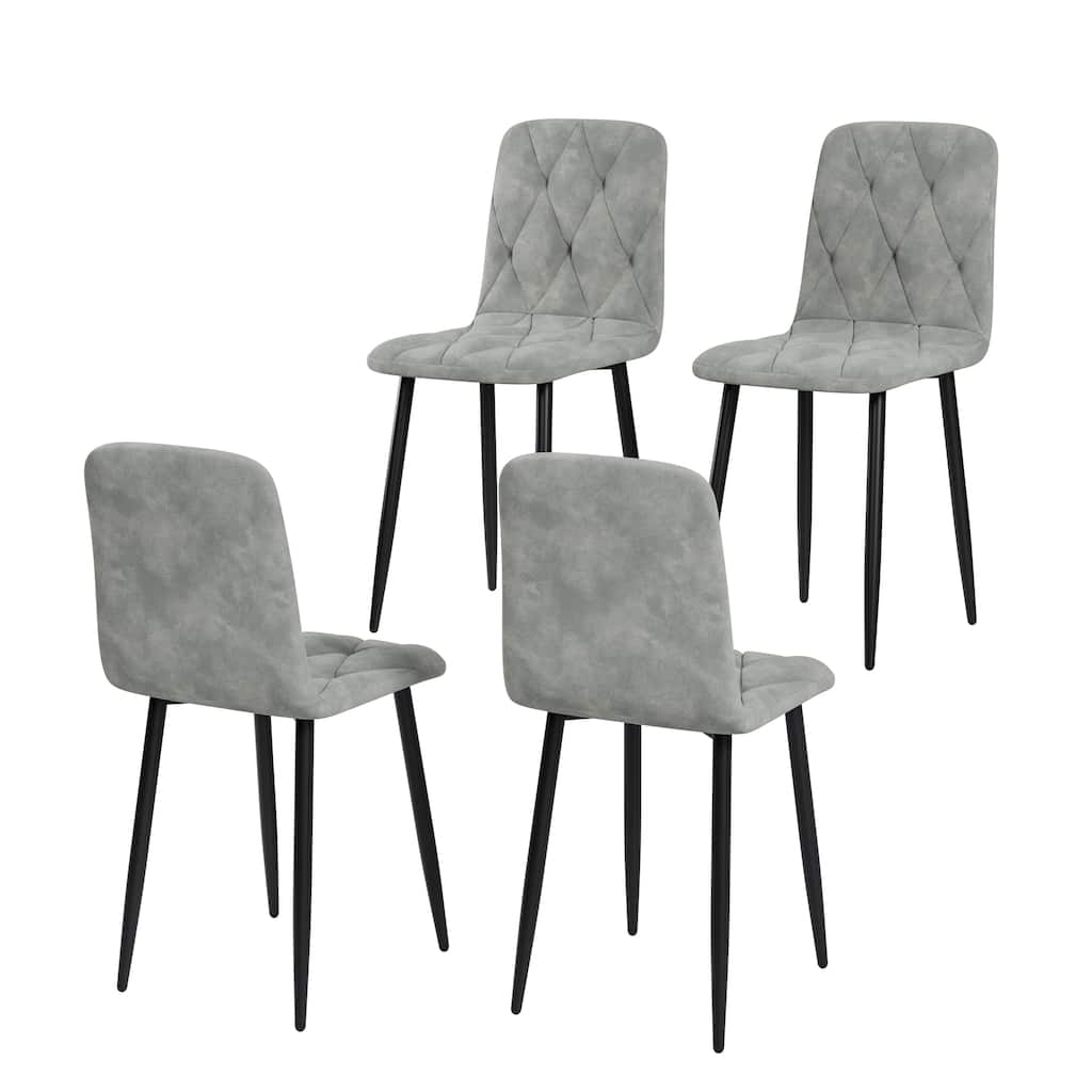 Velvet Dining Chairs Set of 4