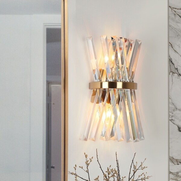 Crystal light sconces cheap