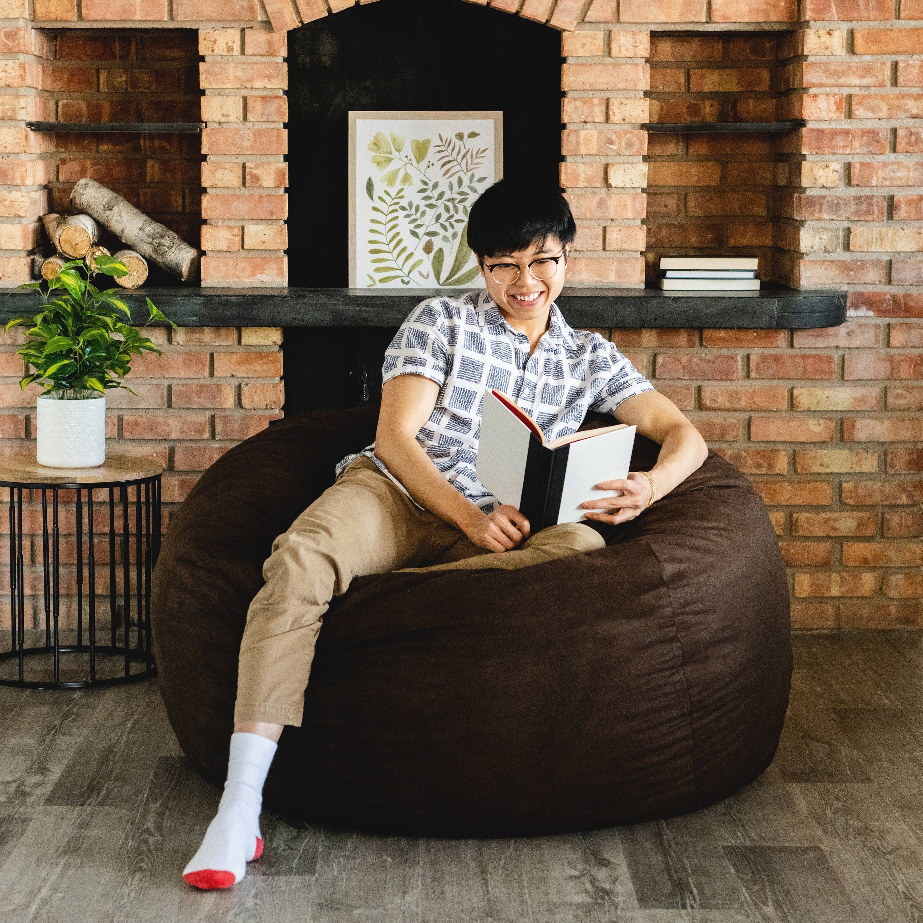 Big Joe Fuf Large Bean Bag Chair Removeable Cover On Sale Bed Bath Beyond 28271879