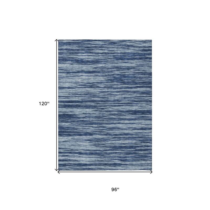 HomeRoots Abstract Modern Rectangle Outdoor Rug