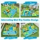 preview thumbnail 10 of 30, Costway Inflatable Water Park Bounce House with Climbing Wall Two