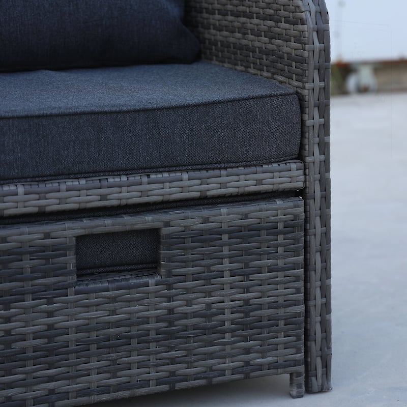 Outdoor Wicker Patio Furniture Set for Relaxing and Stylish Spaces